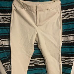 White old navy pants